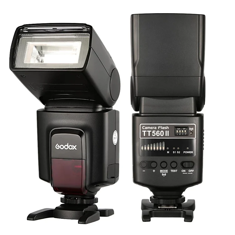 Godox TT560II Wireless 433MHz GN38 Camera Flash Speedlite Light