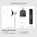 FEELWORLD FSL65 65cm Lantern Softbox Quick Release Diffuser with Bowens Mount - Image 8