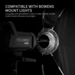FEELWORLD FSR120 30x120cm Rectangular Softbox Quick Release Bowens Mount Diffuser - Image 5