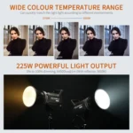 FEELWORLD FL225B 225W Bi-color Point Source Video Light, Bluetooth APP Control - Image 7