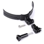 Foldable Bending Action Camera Phone Helmet Mount Kit with J-Hook Buckle & Rotation Phone Clamp & Adapter - Image 3