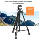 3388 1.3m Portable Phone Live Selfie Tripod DV SLR Camera Stand - Image 2