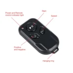 YELANGU L4X Camera 3-wheel Dolly II Electric Track Slider 3-Wheel Video Pulley Rolling Dolly Car with Remote Control for DSLR / Home DV Cameras, GoPro, Smartphones, Load: 3kg(Grey) - Image 15