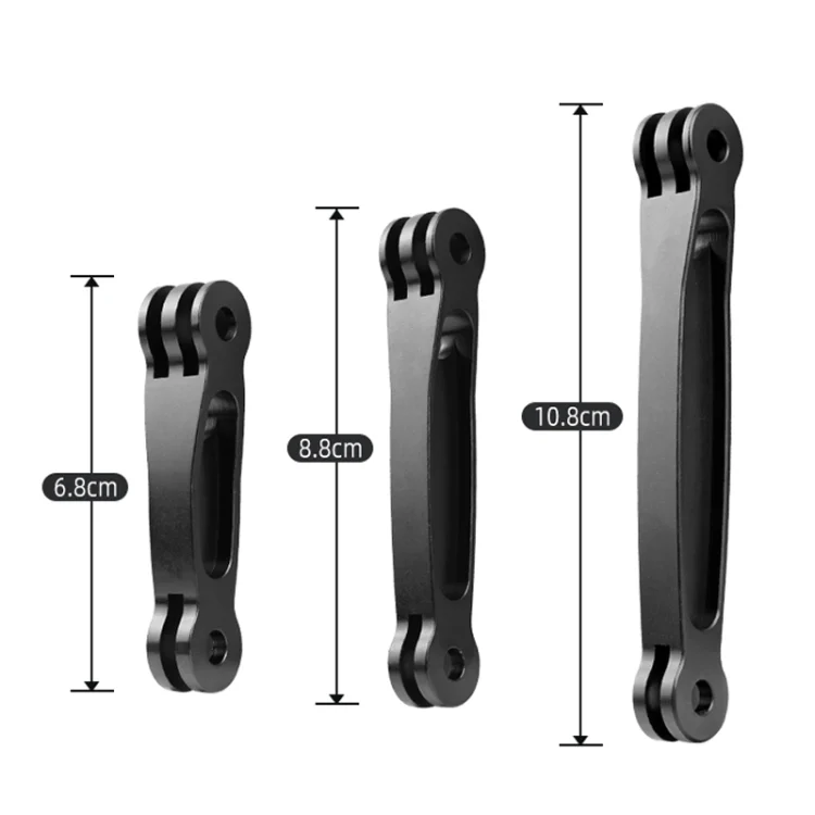 DCA2260_1.webp 3 in 1 Joint Aluminum Extension Arm Grip Extenter for GoPro, Insta360, DJI and Other Action Cameras - Image 2