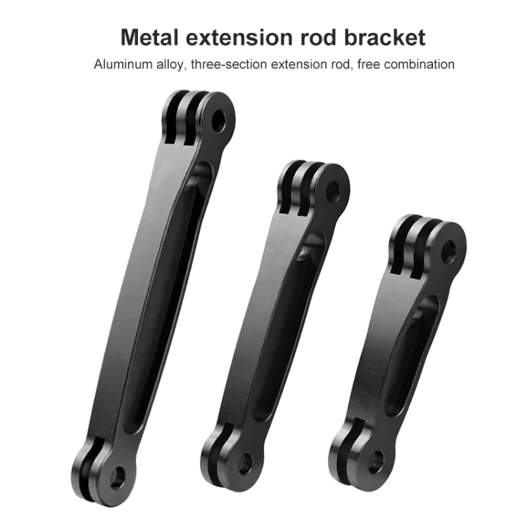 DCA2260_2.webp 3 in 1 Joint Aluminum Extension Arm Grip Extenter for GoPro, Insta360, DJI and Other Action Cameras - Image 3