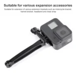 3 in 1 Joint Aluminum Extension Arm Grip Extenter for GoPro, Insta360, DJI and Other Action Cameras - Image 5