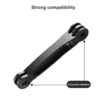 Joint Aluminum Extension Arm Grip Extenter for GoPro, Insta360, DJI and Other Action Cameras, Length: 10.8cm - Image 4