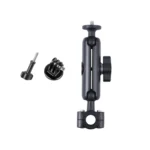21mm Ballhead Car Front Seat Handlebar Fixed Mount Holder with Tripod Adapter & Screw for GoPro, Insta360, DJI and Other Action Cameras - Image 2
