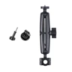 25mm Ballhead Car Front Seat Handlebar Fixed Mount Holder with Tripod Adapter & Screw for GoPro, Insta360, DJI and Other Action Cameras - Image 2