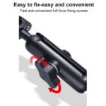 25mm Ballhead Car Front Seat Handlebar Fixed Mount Holder with Tripod Adapter & Screw for GoPro, Insta360, DJI and Other Action Cameras - Image 7