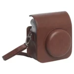 For FUJIFILM Instax mini 12 Leather Case Full Body Camera Bag with Shoulder Strap - Image 2