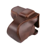 Full Body Camera PU Leather Case Bag with Strap for Sony NEX 5N / 5R / 5T (16-50mm / 18-55mm Lens) - Image 3