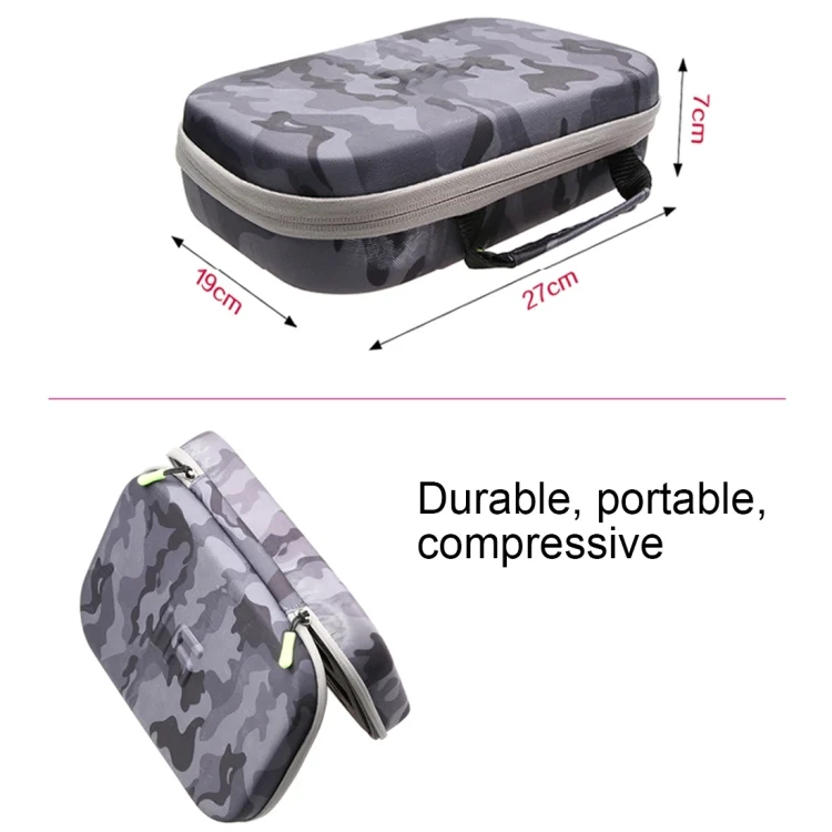 DCA2405_5.webp Camouflage Pattern EVA Shockproof Waterproof Portable Case forGoPro, Insta360, DJI and Other Action Cameras Accessories, Size: 27cm x 19cm x 7cm - Image 6