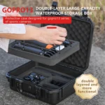 STARTRC Waterproof EVA PP Dual-layer Suitcase Storage Box For GoPro HERO13 Black /12 Black /11 Black /10 Black /9 Black - Image 6