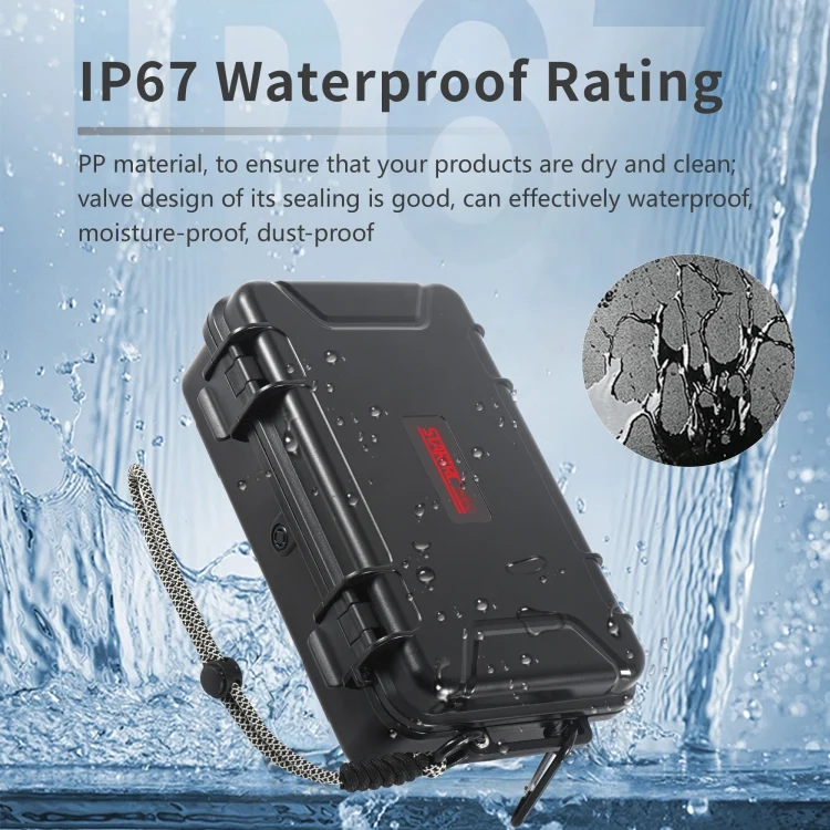 DCA2456B_7.webp For GoPro HERO STARTRC Waterproof ABS Suitcase Shoulder Storage Box - Image 8
