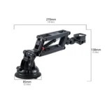 STARTRC Action Camera Suction Cup Car Mount Shock Absorbing Arm - Image 3