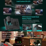 FEELWORLD LUT11H 10.1 Inch Ultra Bright 2000nit DSLR Camera Field Monitor Touch Screen 4K HDMI F970 External Power and Install Kit - Image 6
