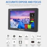 FEELWORLD T7 PLUS 7 inch 3D LUT DSLR Camera Field Monitor with Waveform 4K HDMI Aluminum Housing - Image 2