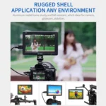 FEELWORLD T7 PLUS 7 inch 3D LUT DSLR Camera Field Monitor with Waveform 4K HDMI Aluminum Housing - Image 3