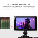 FEELWORLD S7 7-inch 12G-SDI HDMI2.0 Camera Field Monitor High Brightness1600nit Touchscreen - Image 14