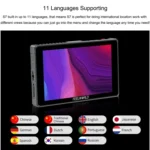 FEELWORLD S7 7-inch 12G-SDI HDMI2.0 Camera Field Monitor High Brightness1600nit Touchscreen - Image 21