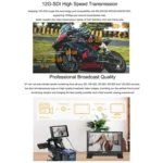 FEELWORLD S7 7-inch 12G-SDI HDMI2.0 Camera Field Monitor High Brightness1600nit Touchscreen - Image 4