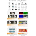 FEELWORLD S7 7-inch 12G-SDI HDMI2.0 Camera Field Monitor High Brightness1600nit Touchscreen - Image 10