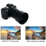ET-77 Lens Hood Shade for Canon RF 85mm f/2 Macro IS STM Lens - Image 6