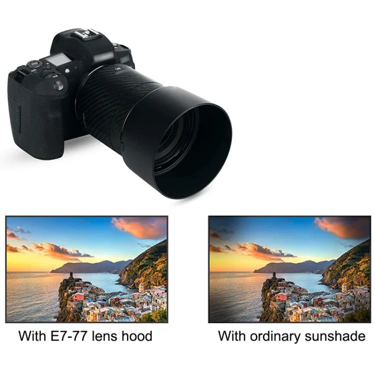 DCA2523B_5.webp ET-77 Lens Hood Shade for Canon RF 85mm f/2 Macro IS STM Lens - Image 6