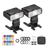 Godox MF12-K2 Macro Flash 2-Light Kit 2.4 GHz Wireless Control Light - Image 8
