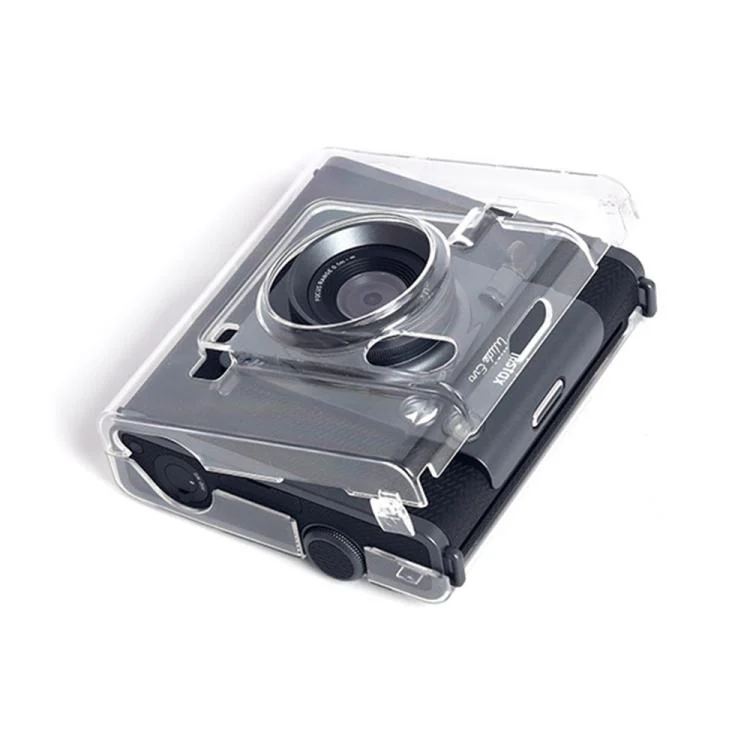 DCA2589T_1.webp For FUJIFILM Instax WIDE EVO Protective Crystal Shell Case with Strap - Image 2