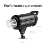 Godox Quicker 400IIM Studio Flash Light 400Ws Bowens Mount Strobe Flash - Image 4