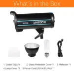 Godox QS1200II Strobe Studio Flash Light 1200Ws Bowens Mount High Speed Flash - Image 9