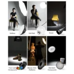 Godox QS800II Strobe Studio Flash Light 800Ws Bowens Mount High Speed Flash - Image 7