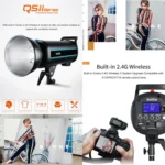 Godox QS600II Strobe Studio Flash Light 600Ws Bowens Mount High Speed Flash - Image 4