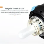 Godox QS600II Strobe Studio Flash Light 600Ws Bowens Mount High Speed Flash - Image 5