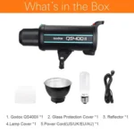 Godox QS400II Strobe Studio Flash Light 400Ws Bowens Mount High Speed Flash - Image 9