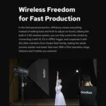 Godox QT1200III Quicker Studio Flash Light 1200Ws Bowens Mount High Speed Flash - Image 8