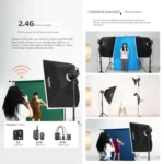 Godox MS300-V Studio Flash Light 300Ws Bowens Mount Strobe Light with Lamp Cover - Image 6