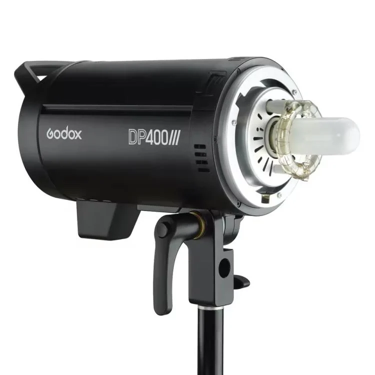 Godox DP400III Studio Flash Photo Light 400Ws 2.4G Wireless X System Bowens Mount Strobe Light, No Lamp Cover