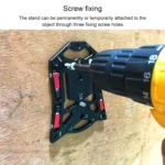 Changeable Multifunctional Holder Tripod Head Quick Release Plate Mount for Digital Camera - Image 5