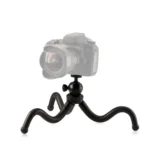 W1 Mini Octopus Flexible Tripod Holder with Ball Head for SLR Cameras, GoPro, Phones
