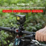 Sunnylife Sports Camera Universal Bicycle Clamp 360 Rotation 19-35mm Clip for DJI Action / Insta360 / GoPro - Image 2