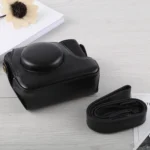 Full Body Camera PU Leather Case Bag with Strap for Canon G16 - Image 5