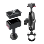25mm Headball Metal Quick Release Base Adapter for GoPro, Insta360, DJI and Other Action Cameras
