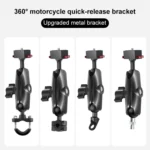 Metal Quick Release Base Adapter for GoPro, Insta360, DJI and Other Action Cameras - Image 7