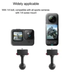 Metal Quick Release Base Adapter for GoPro, Insta360, DJI and Other Action Cameras - Image 8