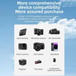 BEXIN RK294 Portable Collapsible Carbon Fiber Camera Tripod - Image 4