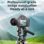 BEXIN RK294 Portable Collapsible Carbon Fiber Camera Tripod - Image 6