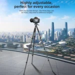 BEXIN RK294 Portable Collapsible Carbon Fiber Camera Tripod - Image 10